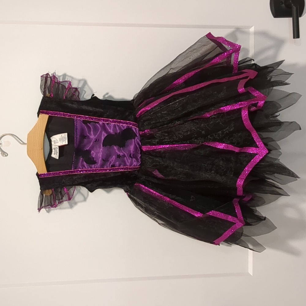 Black Purple Witch costume